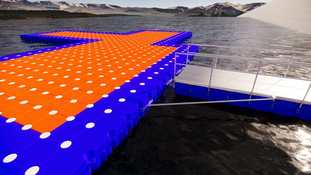 dermaga apung dan kubus apung produk dari pt indomarine internusa group