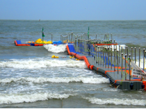 uji gelombang kubus apung modular indomarine